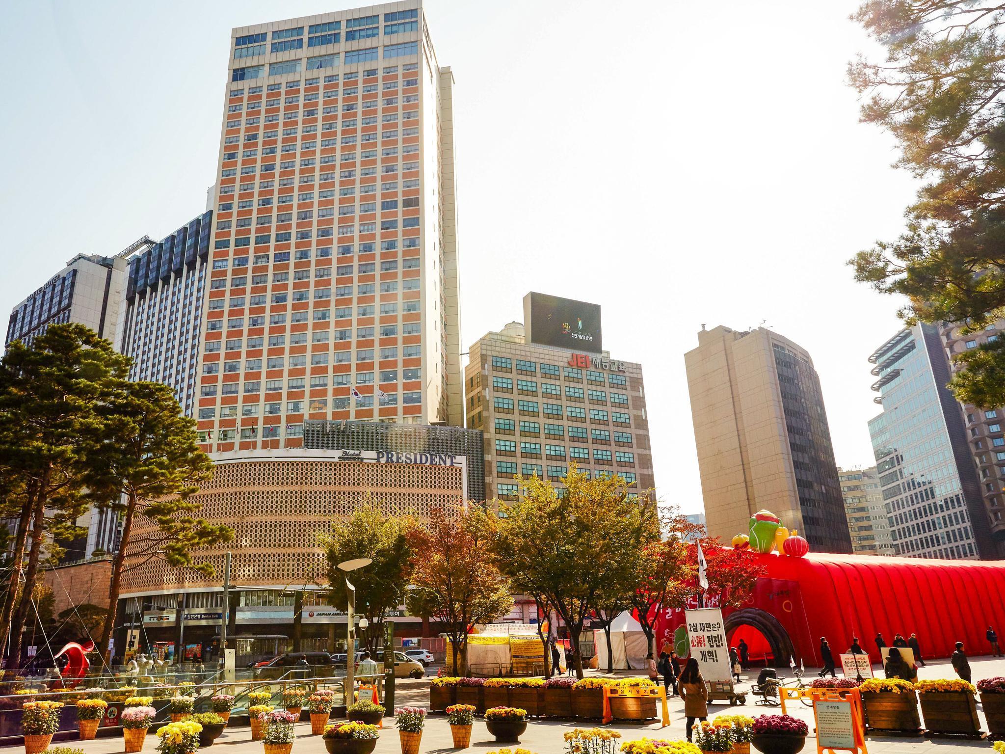Hotel President Seoul Eksteriør bilde